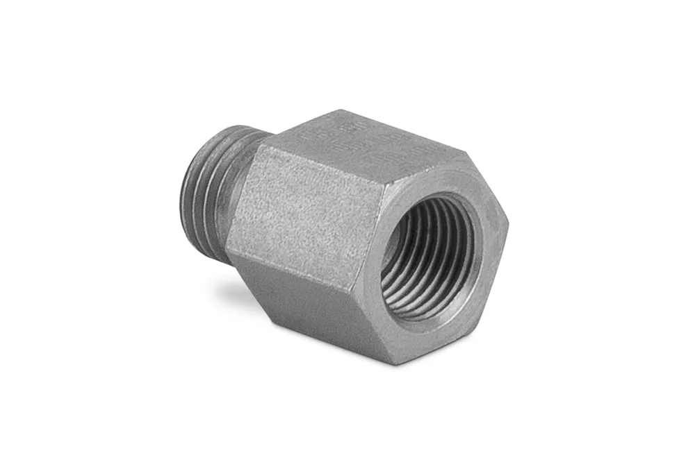 Złączka prosta do manometru z pierścieniem uszczelniającym 1/4” M14x1,5 8L 7030-08L-1NI Oferta czasowa
