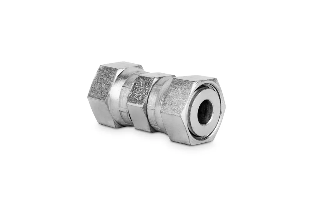 Łatwy zwrot Złączka prosta z dwoma nakrętkami 11/16” ORFS-11/16” ORFS 403802