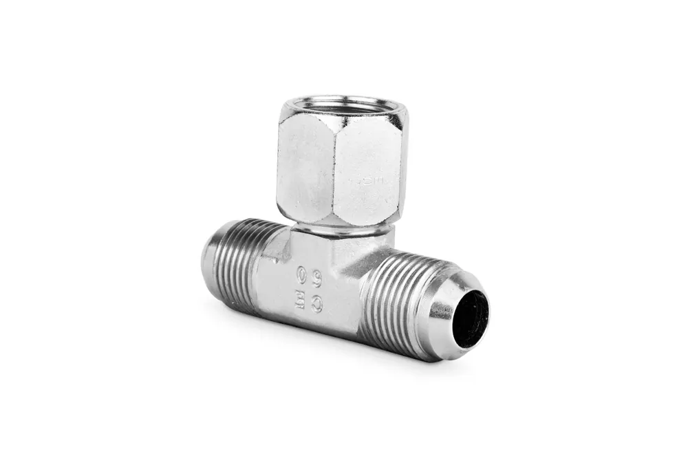 Okazja Złączka trójnikowa nastawna symetryczna 7/8” JIC 5090-10