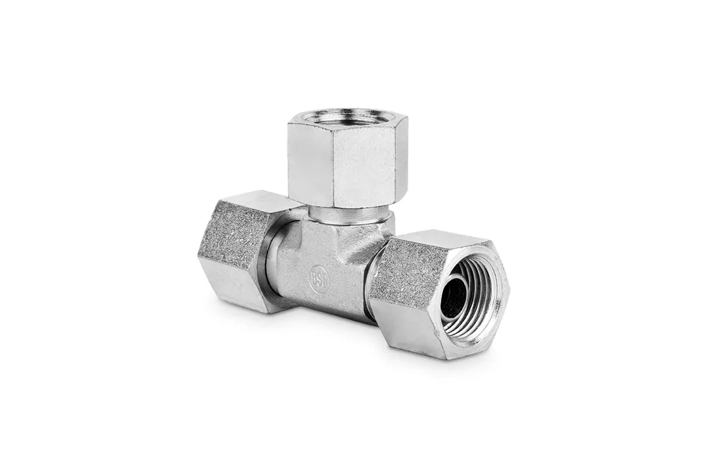 Ostatnie sztuki Złączka trójnikowa z trzema nakrętkami 1/2” BSP 4720-08