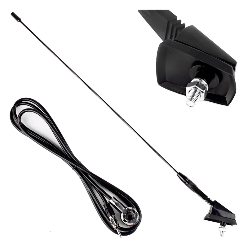 Antena samochodowa 41 cm 5mm adapter ANT01 AMIO-01048 Hit sprzedaży