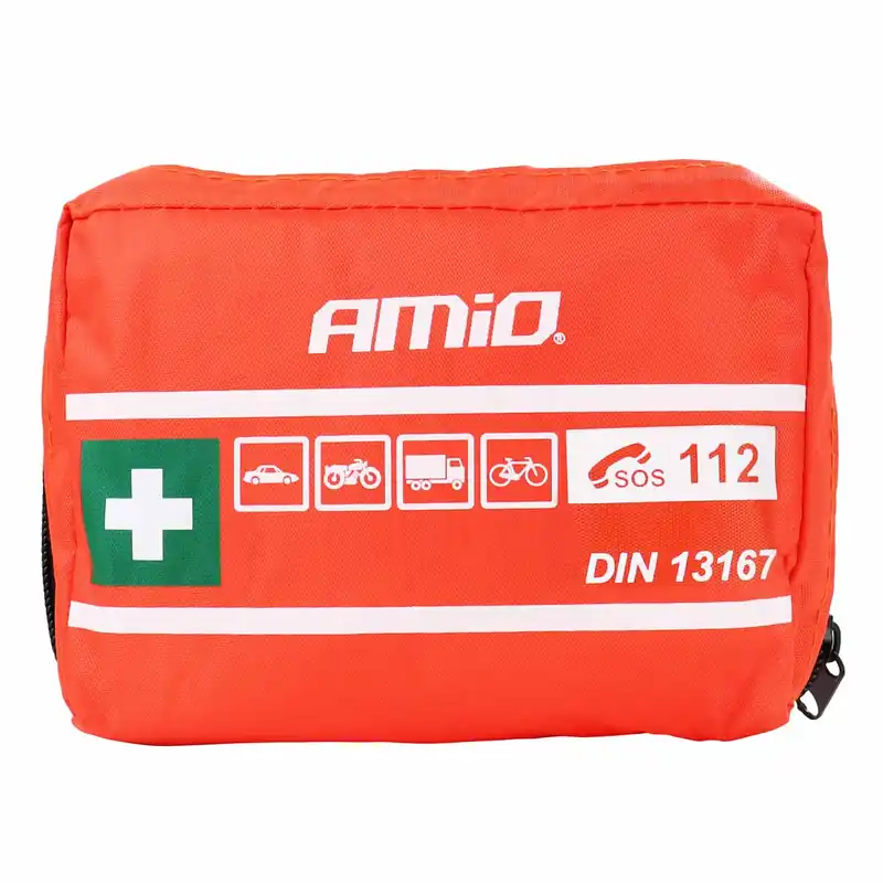 Oferta limitowana Apteczka samochodowa pierwszej pomocy DIN 13167 mini AMIO-01692
