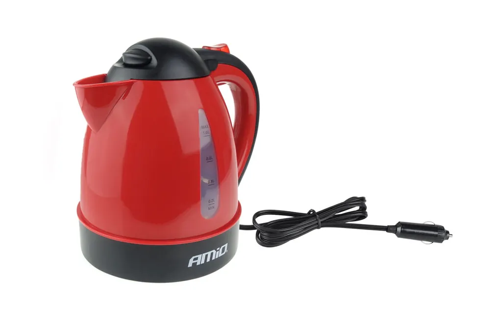 Ekspresowa dostawa Czajnik samochodowy 1000 ml 12V 150W AMIO-02175