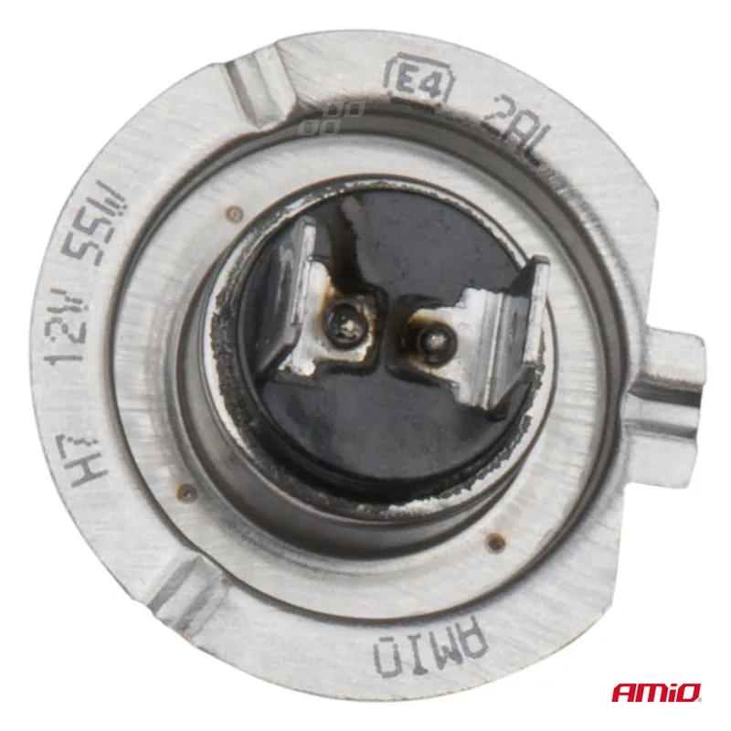 Dodaj do koszyka Żarówka halogenowa H7 12V 55W filtr UV (E8) Super White AMIO-01157