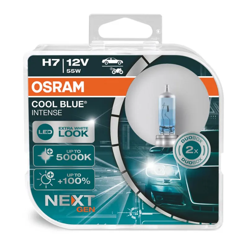 Żarówka halogenowa Osram H7 12V 55W PX26d Cool Blue NEXT GEN 2 szt. Obniżka ceny