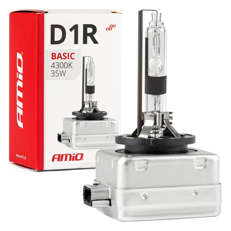 Szybka wysyłka Żarówka ksenonowa żarnik xenon D1R 35W 4300K AMiO BASIC AMIO-02945