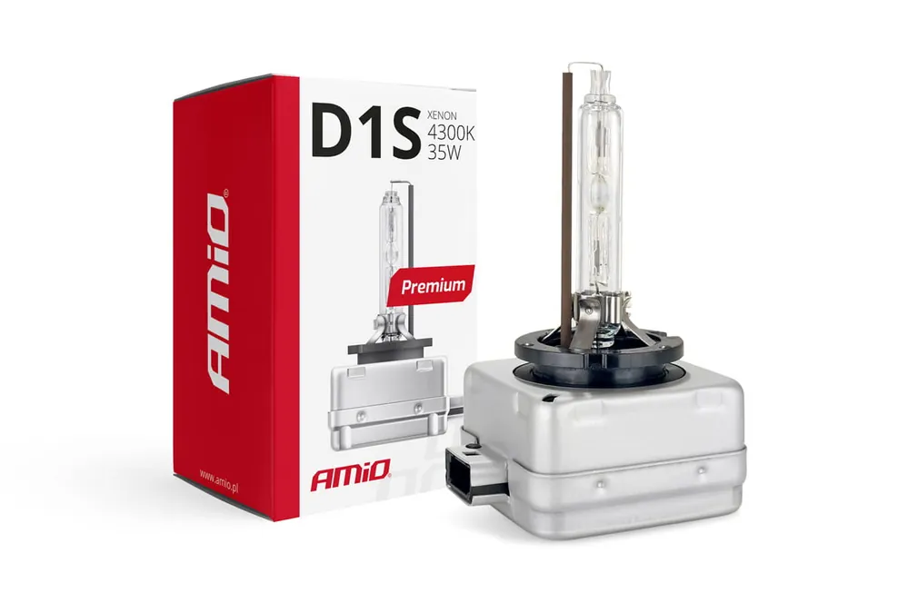 Łatwy zwrot Żarówka ksenonowa żarnik xenon D1S 4300K AMiO PREMIUM AMIO-01408