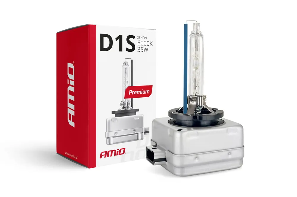 Żarówka ksenonowa żarnik xenon D1S 8000K AMiO PREMIUM AMIO-01410 Darmowa dostawa