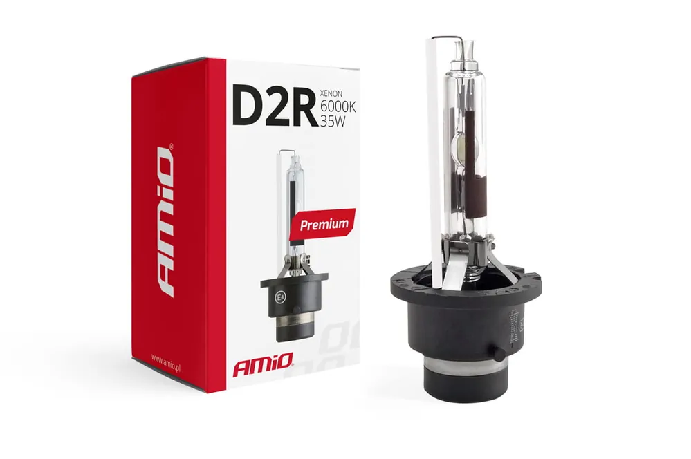 Łatwy zwrot Żarówka ksenonowa żarnik xenon D2R 6000K AMiO PREMIUM AMIO-01971