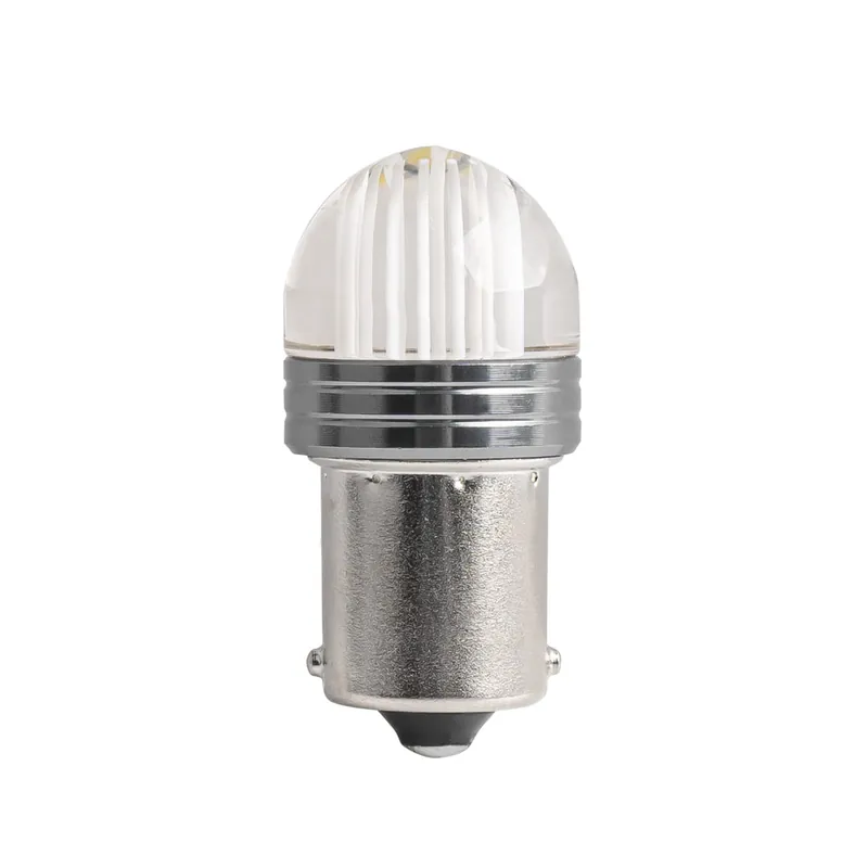 Żarówki LED STANDARD P21W 9SMD 12V Clear white 100 szt AMIO-02954 Dostępne od ręki