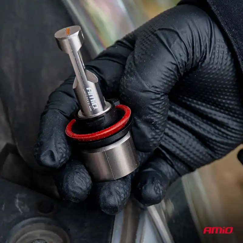 Zniżka Żarówki samochodowe LED seria H25 CANBUS H8 H9 H11 H16 12V 31W AMIO-04713