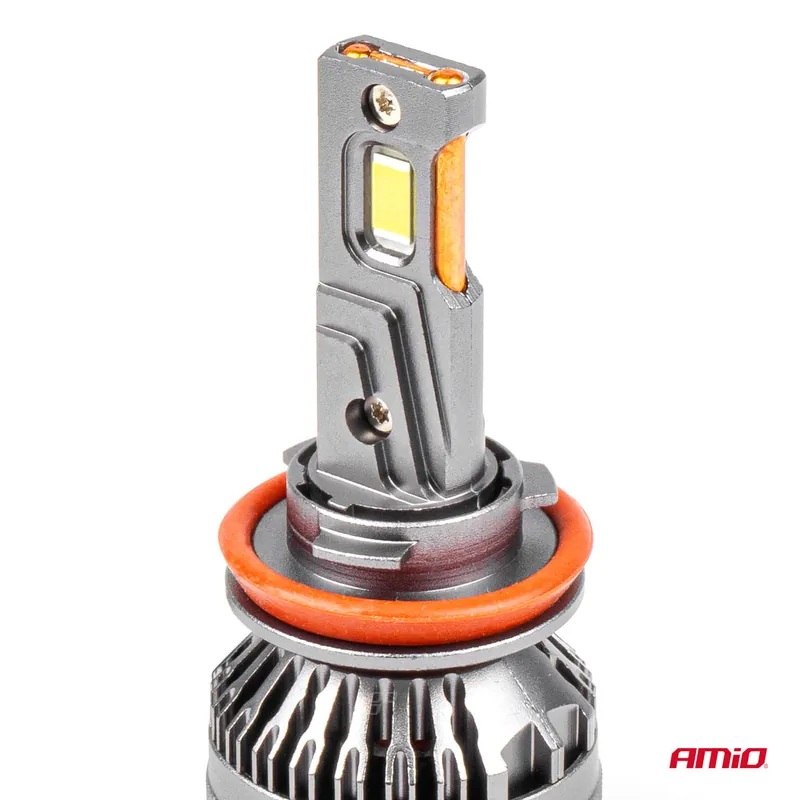 Żarówki samochodowe LED seria HP Full Canbus H8 H9 H11 H16 6500K AMIO-03677 Ostatnie sztuki