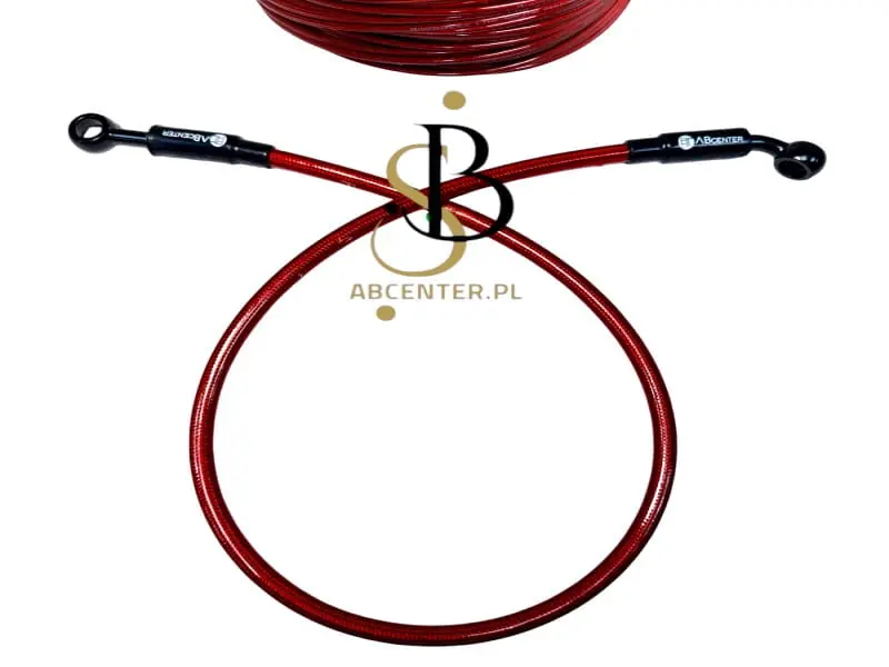 Przewód hamulcowy 30cm czerwony DN1/8 3.2mm 275bar Wybór klientów