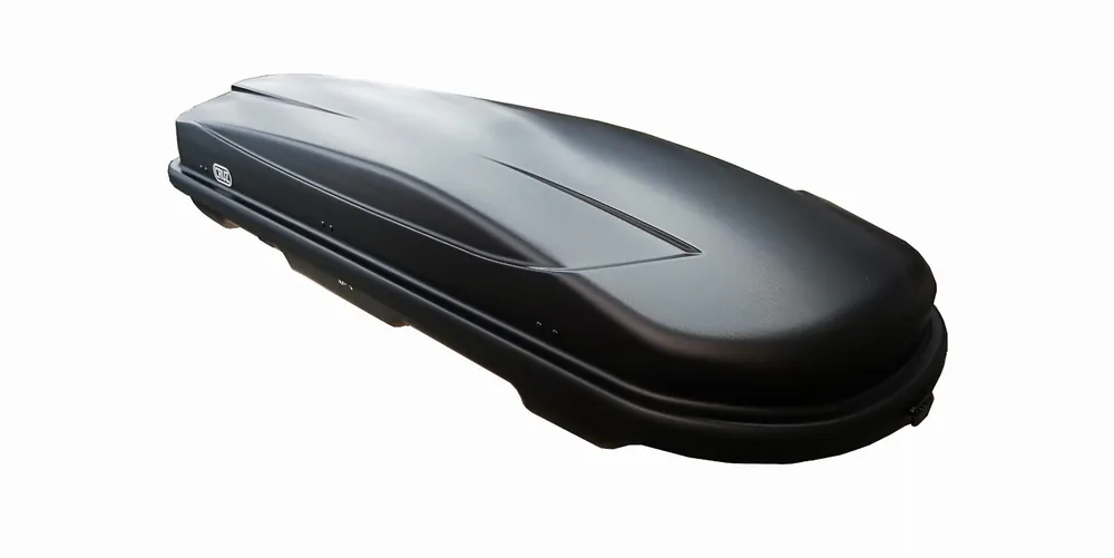 Box dachowy CRUZ Xtreme 450 Antracyt Szybki Montaż 85mm Dwustronne Otwieranie Promocja