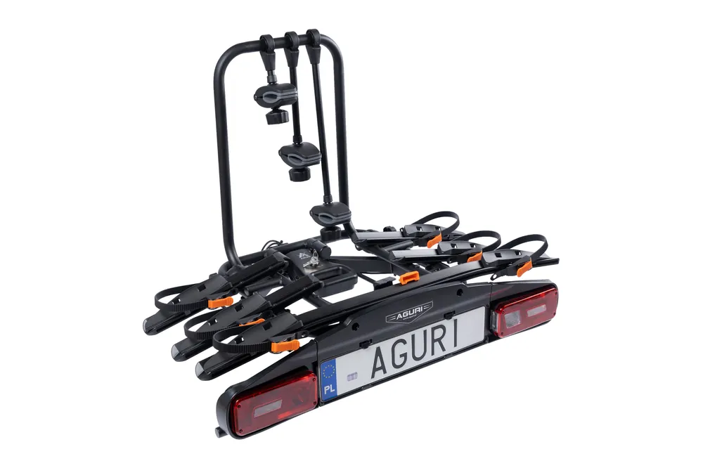 Platforma rowerowa na hak Aguri Active Bike PRO black na 4 rowery Oferta czasowa