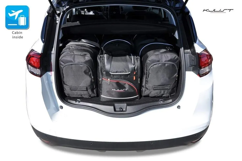 RENAULT SCENIC 2015-2019 TORBY DO BAGAŻNIKA 4 SZT Hit sprzedaży