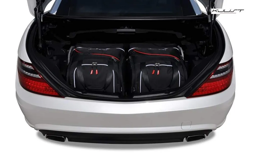 MERCEDES-BENZ SLK 2011-2015 TORBY DO BAGAŻNIKA 2 SZT Łatwy zwrot