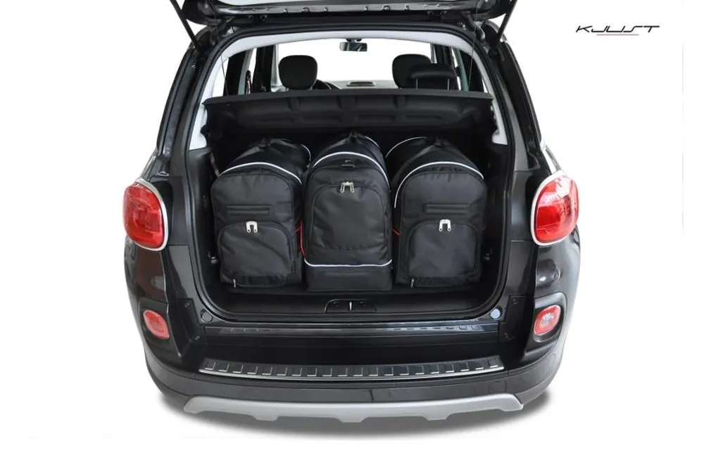 FIAT 500L 2012+ TORBY DO BAGAŻNIKA 3 SZT Bezpieczna płatność