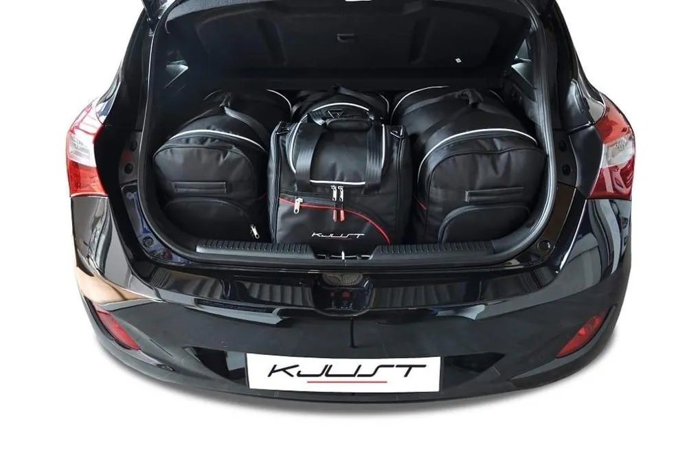 Niska cena HYUNDAI i30 HATCHBACK 2012-2016 TORBY DO BAGAŻNIKA 4 SZT