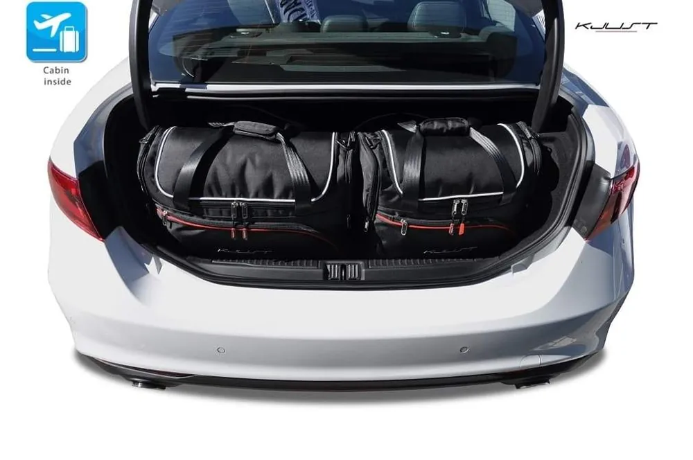 Najlepsza cena ALFA ROMEO GIULIA 2015+ TORBY DO BAGAŻNIKA 4 SZT