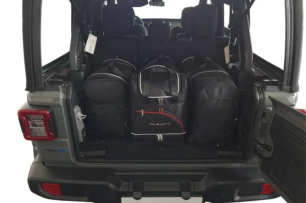 JEEP WRANGLER PHEV 2021+ TORBY DO BAGAŻNIKA 4 SZT Nowy