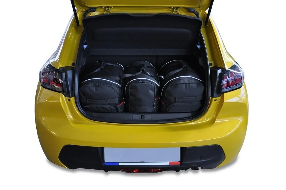 PEUGEOT 208 HATCHBACK 2019+ TORBY DO BAGAŻNIKA 3 SZT Nowy