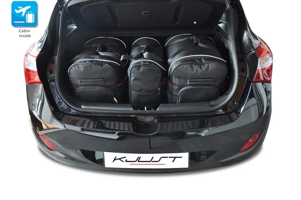 Zamów teraz HYUNDAI i30 HATCHBACK 2012-2016 TORBY DO BAGAŻNIKA 3 SZT
