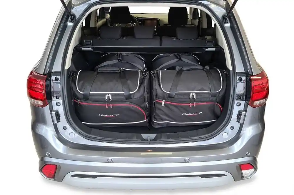MITSUBISHI OUTLANDER PHEV 2014-2022 TORBY DO BAGAŻNIKA 4 SZT Popularny