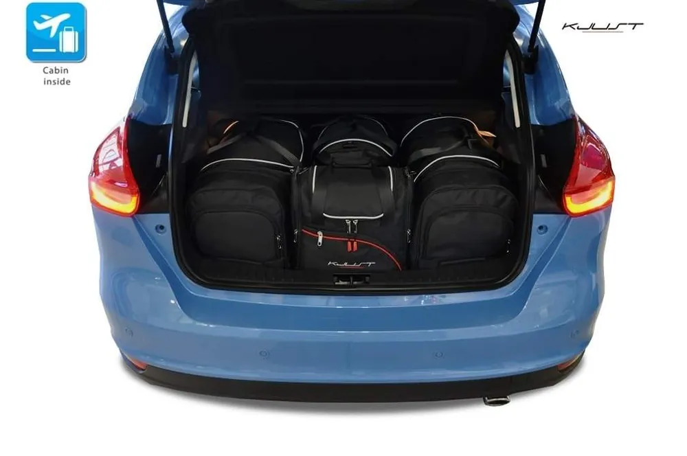 Tylko dziś FORD FOCUS HATCHBACK 2011-2018 TORBY DO BAGAŻNIKA 4 SZT
