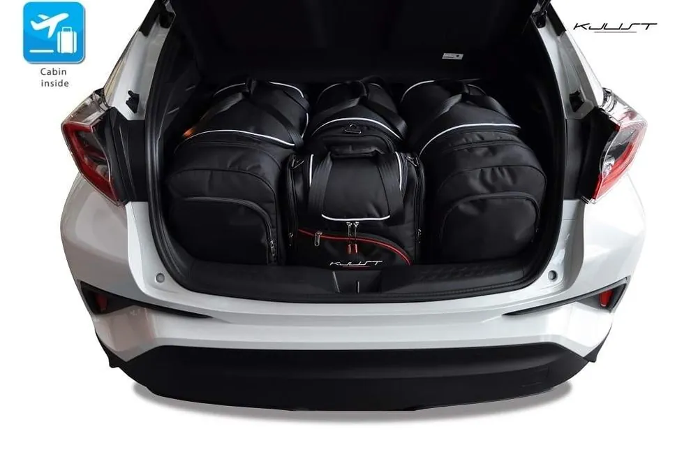 Tylko do końca tygodnia TOYOTA C-HR 2016+ TORBY DO BAGAŻNIKA 4 SZT