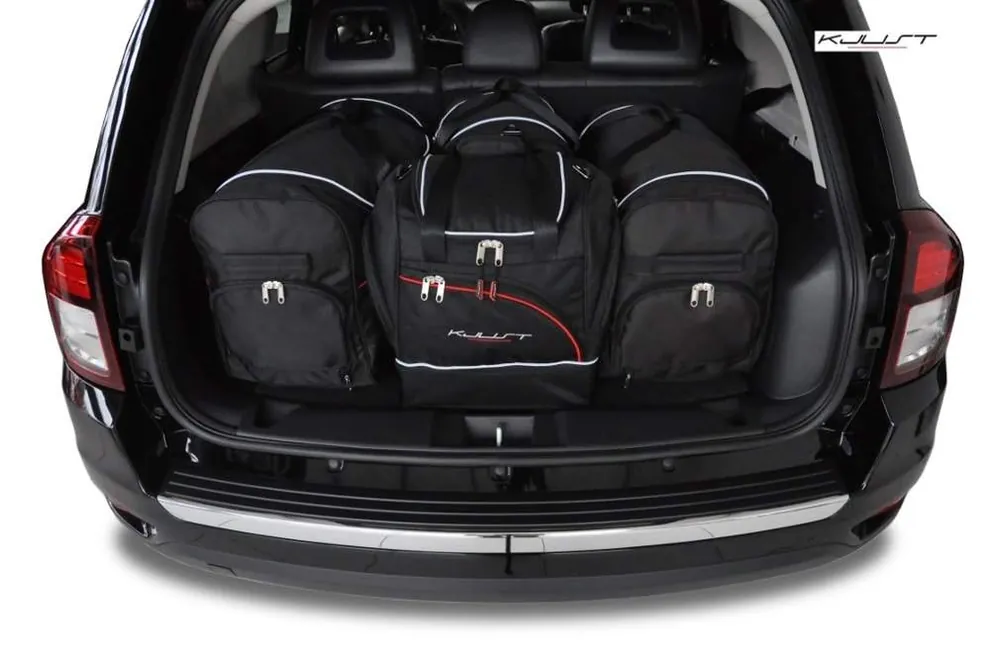 Szybka dostawa JEEP COMPASS 2007-2015 TORBY DO BAGAŻNIKA 4 SZT
