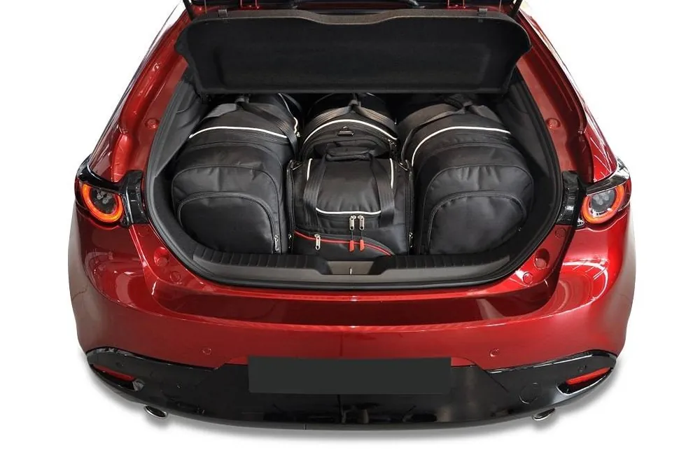 Darmowa dostawa MAZDA 3 HATCHBACK 2018+ TORBY DO BAGAŻNIKA 4 SZT