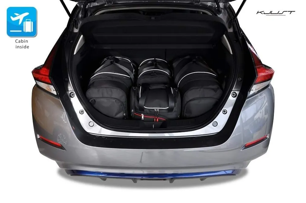 NISSAN LEAF EV 2017+ TORBY DO BAGAŻNIKA 4 SZT Zniżka
