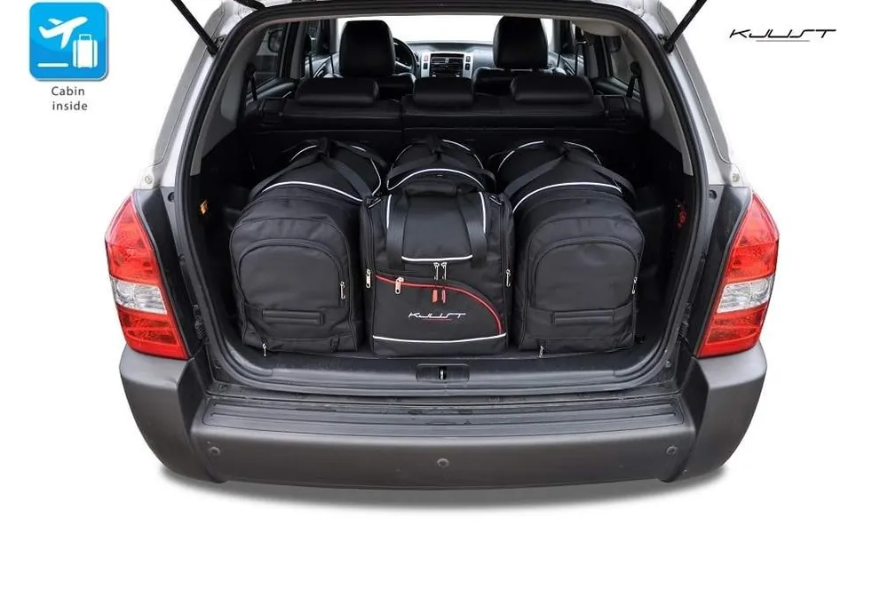 HYUNDAI TUCSON 2004-2010 TORBY DO BAGAŻNIKA 4 SZT Promocja