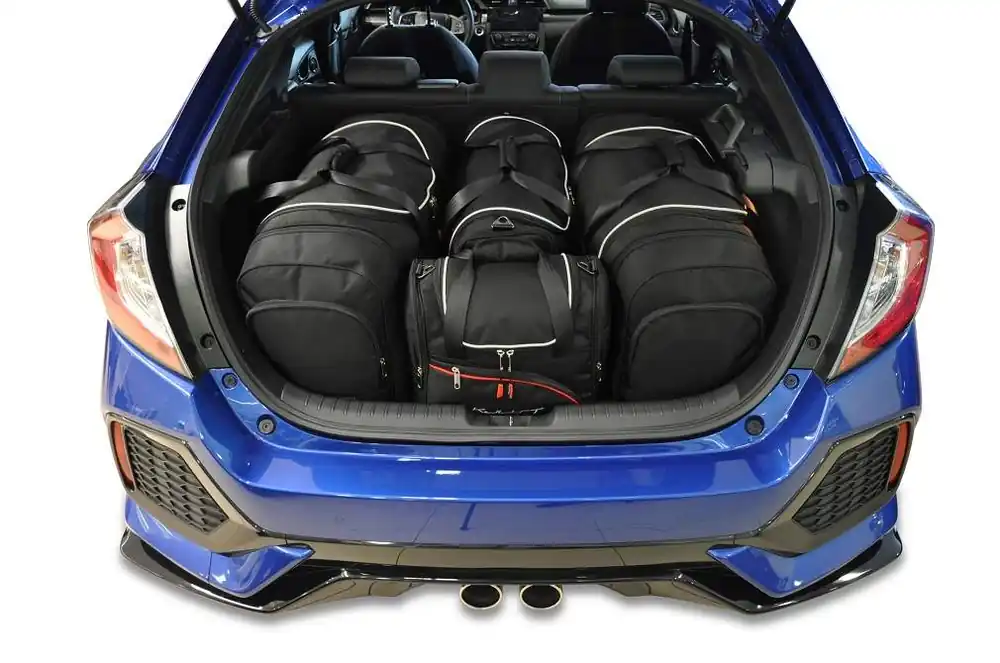 HONDA CIVIC HATCHBACK 2017-2021 TORBY DO BAGAŻNIKA 4 SZT Popularny