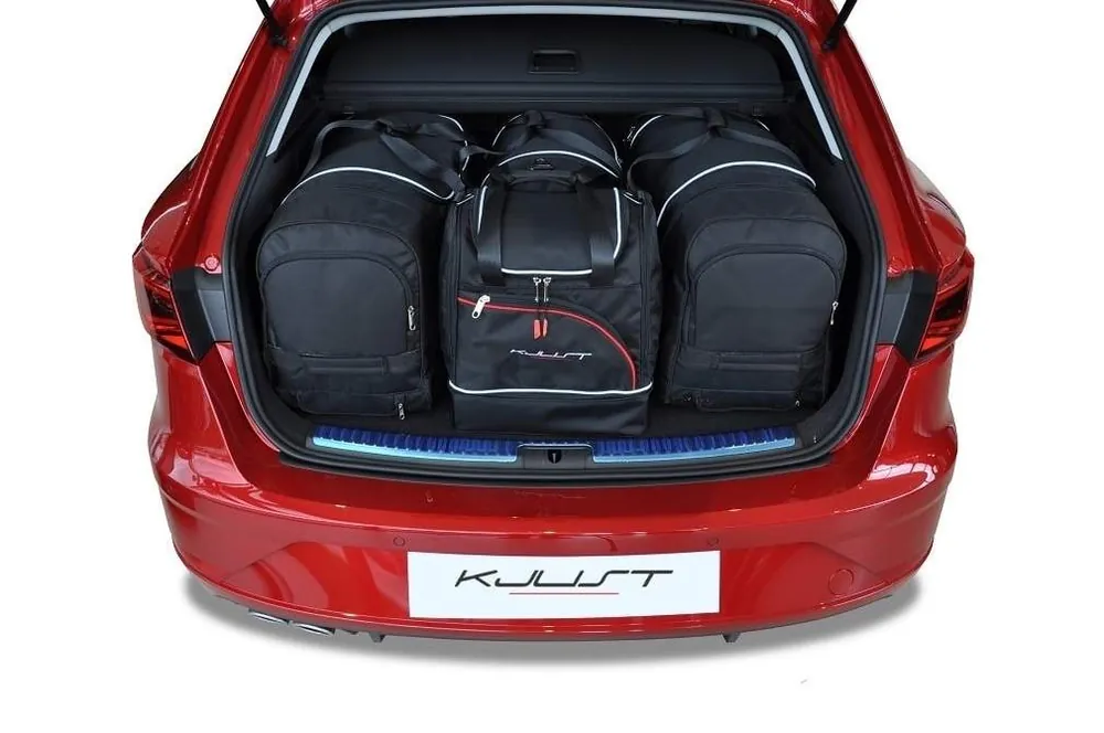 Wysoka jakość SEAT LEON ST 2013-2020 TORBY DO BAGAŻNIKA 4 SZT