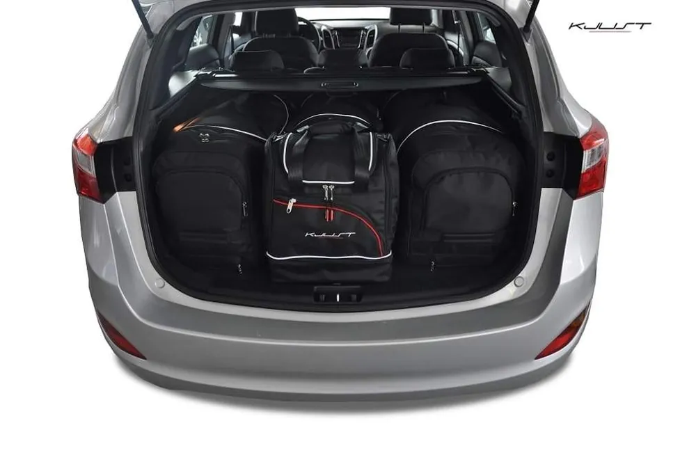 HYUNDAI i30 WAGON 2012-2017 TORBY DO BAGAŻNIKA 4 SZT Hit sprzedaży