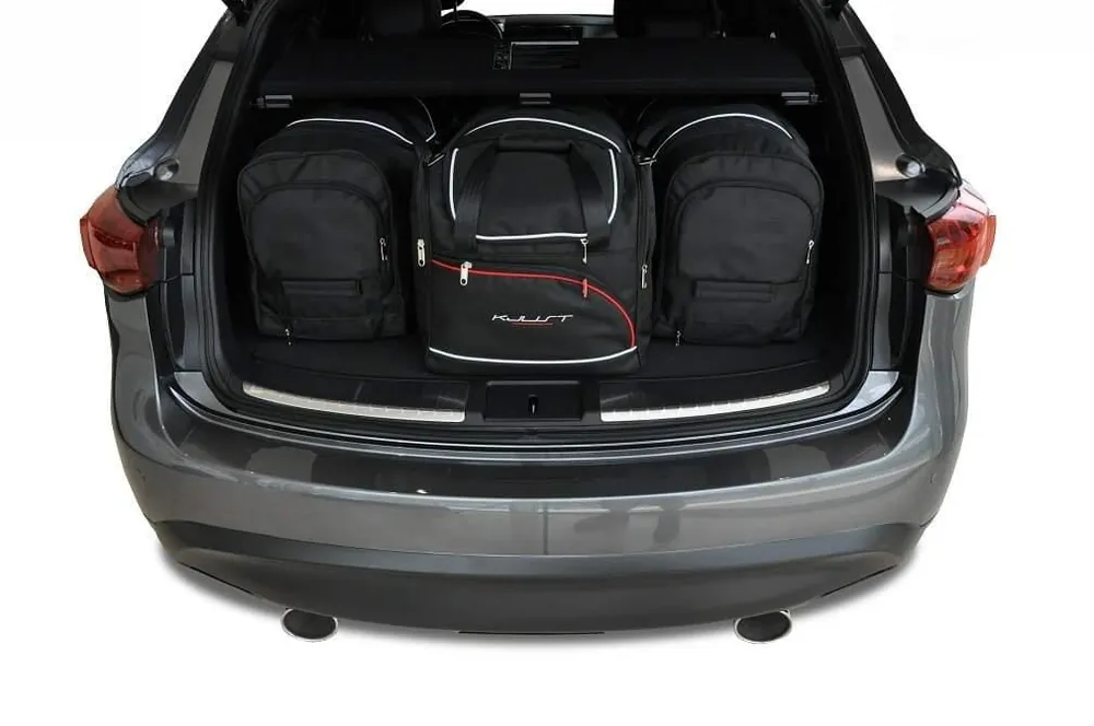 Nie przegap INFINITI QX70 2013-2018 TORBY DO BAGAŻNIKA 4 SZT