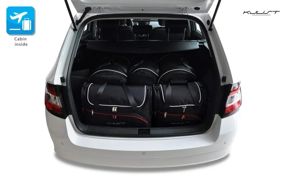 Wyprzedaż SKODA FABIA KOMBI 2014-2021 TORBY DO BAGAŻNIKA 5 SZT