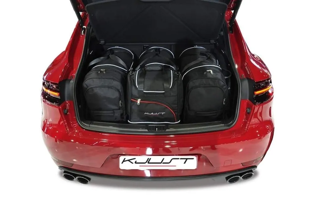 Łatwy zwrot PORSCHE MACAN 2013+ TORBY DO BAGAŻNIKA 4 SZT