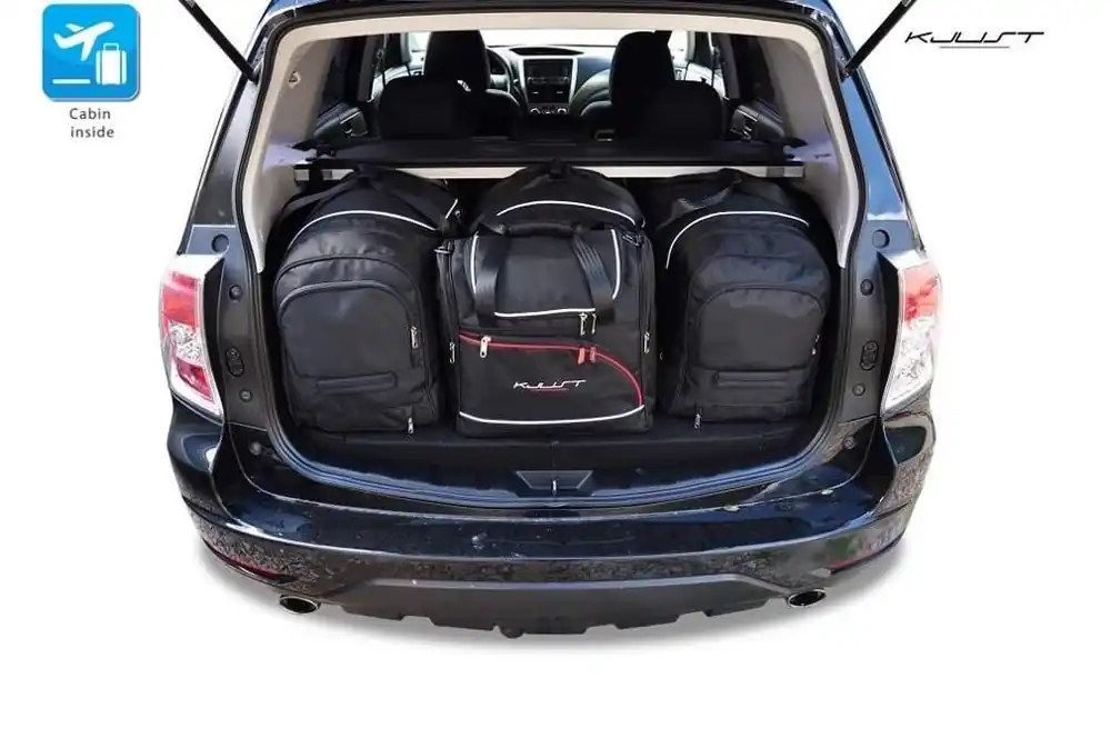 Dostępne od ręki SUBARU FORESTER 2008-2013 TORBY DO BAGAŻNIKA 4 SZT