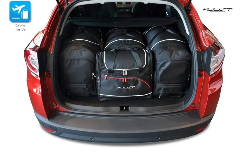 RENAULT MEGANE GRANDTOUR 2009-2016 TORBY DO BAGAŻNIKA 4 SZT Bezpieczna płatność