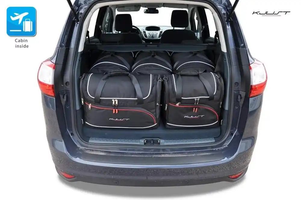 Dodaj do koszyka FORD Grand C-Max 2010-2015 TORBY DO BAGAŻNIKA 5 SZT