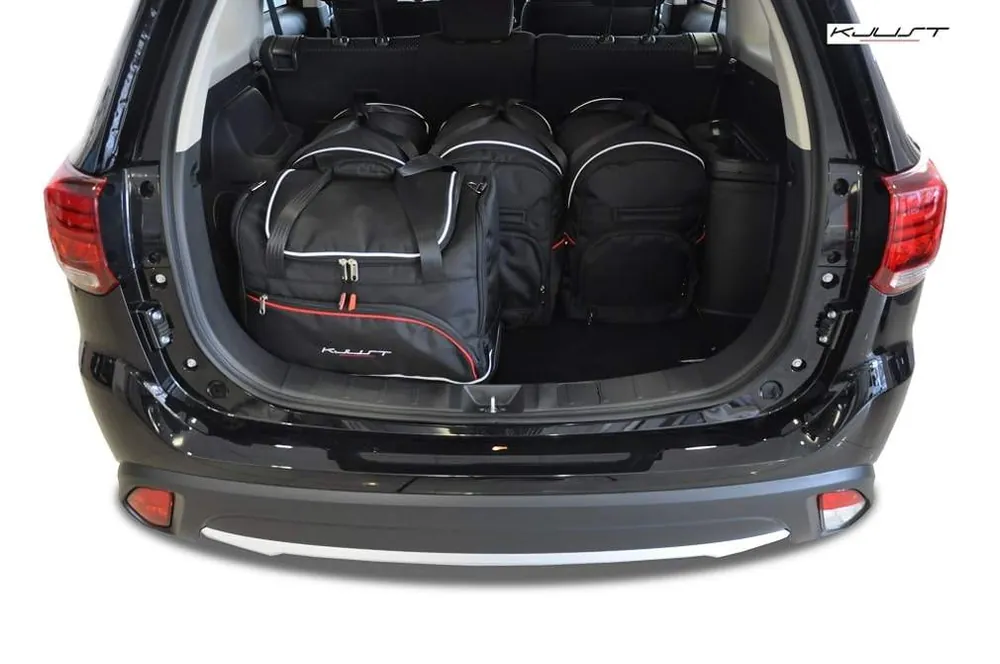MITSUBISHI OUTLANDER 2012-2020 TORBY DO BAGAŻNIKA 5 SZT Popularny