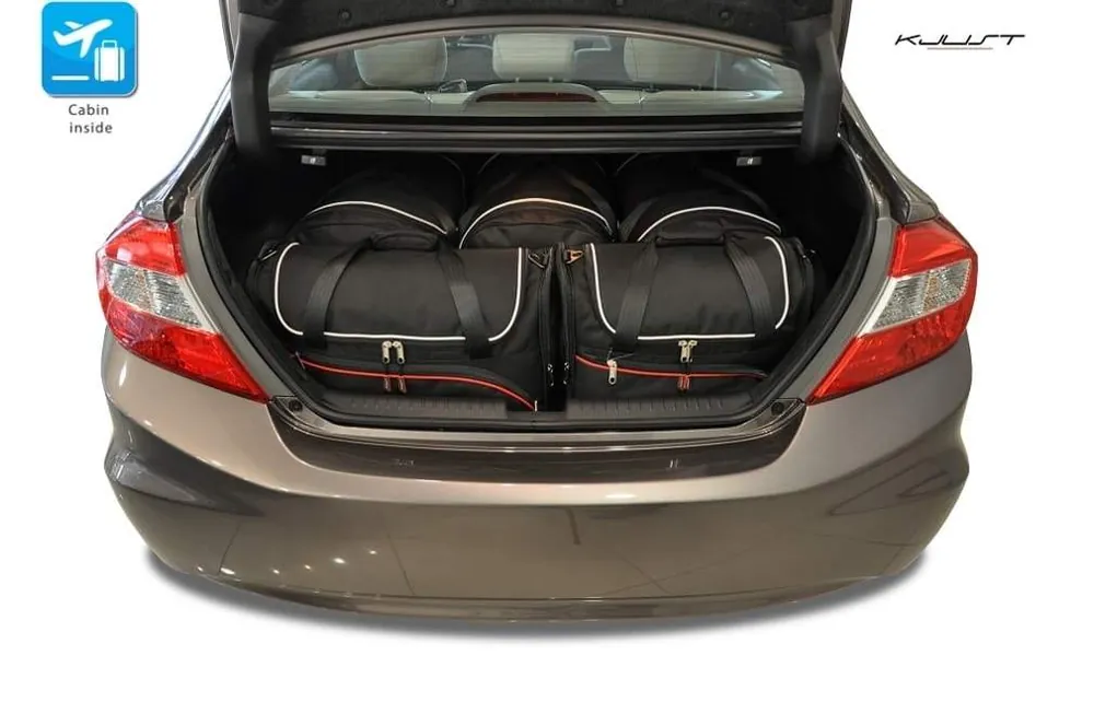 Bestseller HONDA CIVIC LIMOUSINE 2012-2017 TORBY DO BAGAŻNIKA 5 SZT
