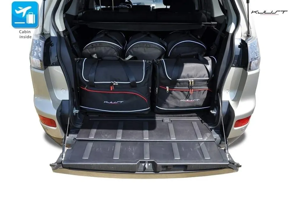 MITSUBISHI OUTLANDER 2006-2012 TORBY DO BAGAŻNIKA 5 SZT Hit cenowy