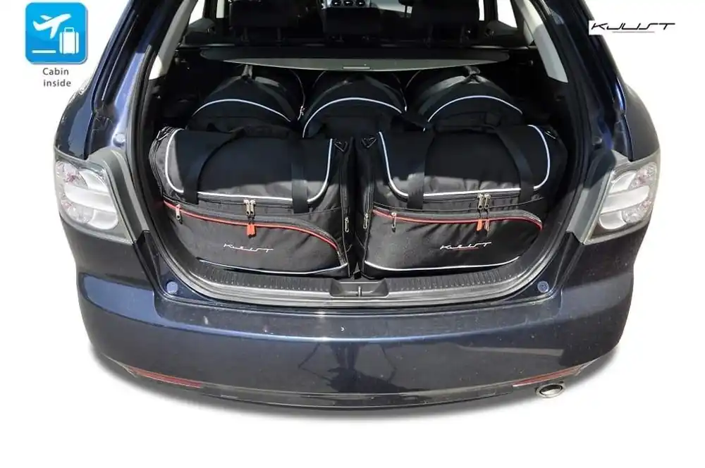 MAZDA CX-7 2007-2012 TORBY DO BAGAŻNIKA 5 SZT Premium