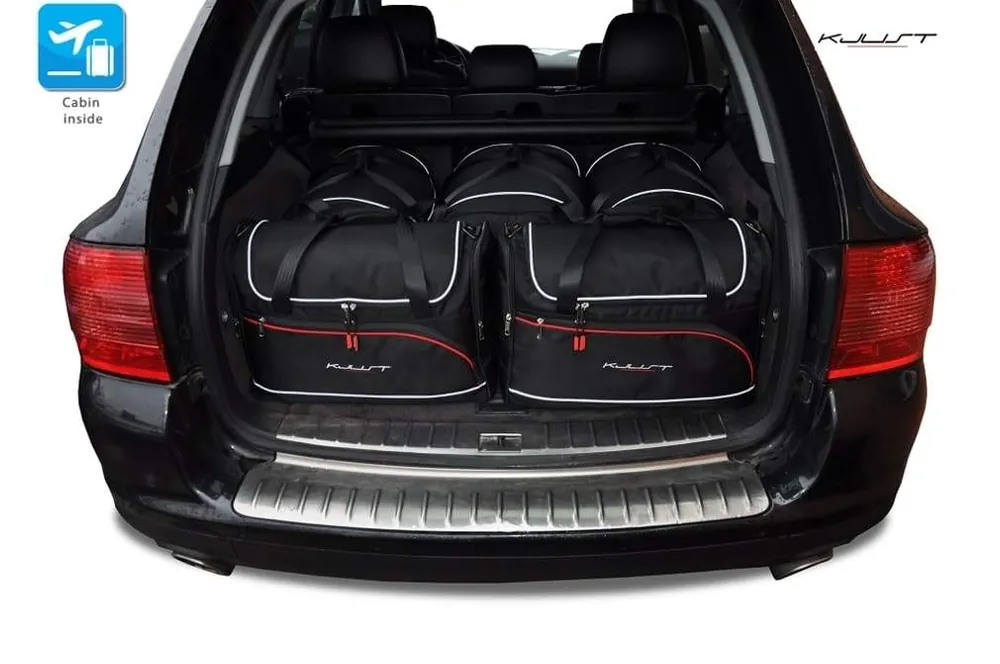 PORSCHE CAYENNE 2002-2010 TORBY DO BAGAŻNIKA 5 SZT Szybka dostawa