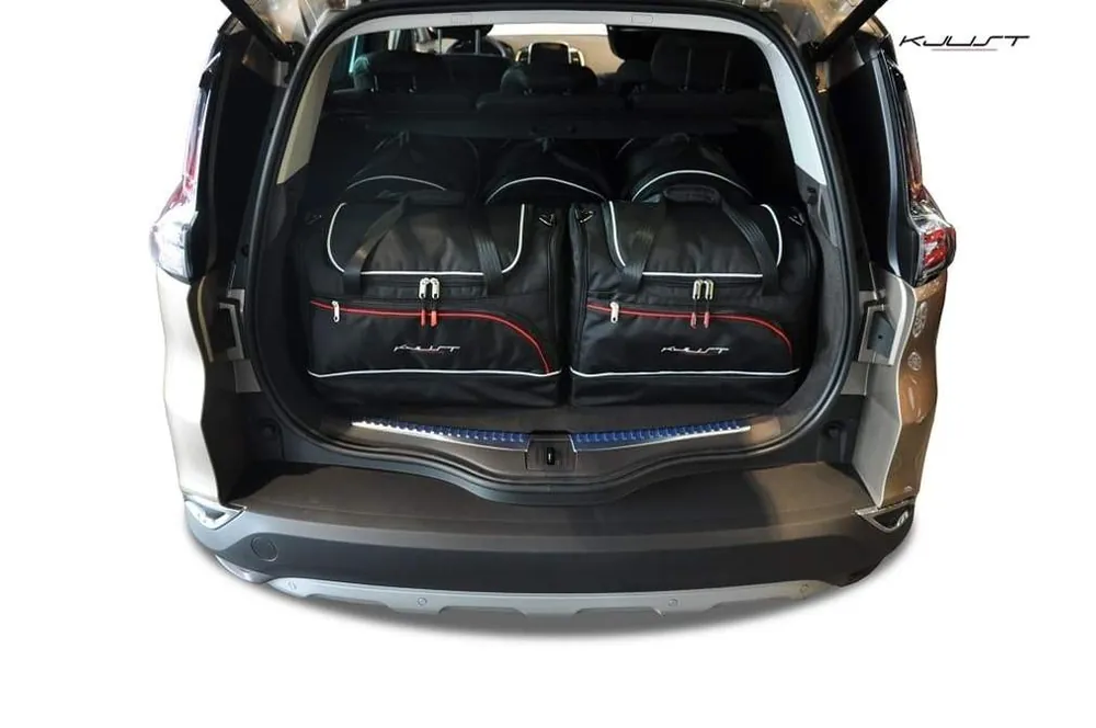 Dostępne od ręki RENAULT ESPACE 2014-2021 TORBY DO BAGAŻNIKA 5 SZT