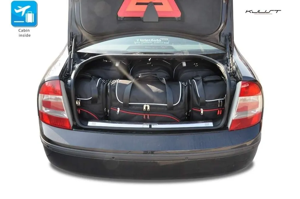 SKODA SUPERB LIMOUSINE 2001-2008 TORBY DO BAGAŻNIKA 5 SZT Nowy
